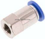 Steckanschluss m. Innengew. G,1/8"-10mm, IQS-Standard