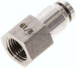Steckanschluss m. Innengew. G,1/8"-4mm, IQS-ES LE