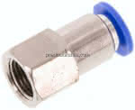 Steckanschluss m. Innengew. G,1/8"-6mm, IQS-Standard