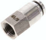 Steckanschluss m. Innengew. G,1/8"-6mm, IQS-ES LE