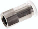 Steckanschluss m. Innengew. G,1/8"-8mm, IQS-PP
