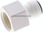 Steckanschluss m. Innengew. G,3/8"-1/4" (6,35 mm), IQS-LE (E