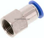 Steckanschluss m. Innengew. G,3/8"-10mm, IQS-Standard