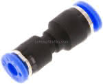Gerader Steckanschluss 1/4" (6,,35 mm)x3/16" (4,76 mm), IQS-I