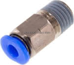 Gerader Steckanschluss NPT 1/,16"-1/8" (3,17 mm), IQS-Inch