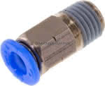 Gerader Steckanschluss NPT 1/,16"-5/32" (3,97 mm), IQS-Inch