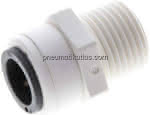 Gerader Steckanschluss R 1/2"-,1/2" (12,7 mm), IQS-LE (EPDM-D