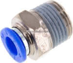 Gerader Steckanschluss NPT 1/,2"-3/8" (9,52 mm), IQS-Inch