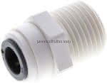 Gerader Steckanschluss NPT 1/,2"-3/8" (9,52 mm), IQS-LE (EPD
