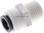 Gerader Steckanschluss R 1/2"-,12mm, IQS-LE (EPDM-Dichtung)