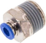 Gerader Steckanschluss R 1/2"-,6mm, IQS-Standard