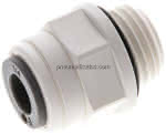 Gerader Steckanschluss G 1/4"-,1/4" (6,35 mm), IQS-LE (EPDM-D