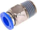Gerader Steckanschluss NPT 1/,4"-5/16" (7,94 mm), IQS-Inch