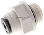 Gerader Steckanschluss G 1/4"-,5/32" (3,97 mm), IQS-LE (EPDM-