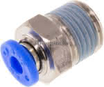 Gerader Steckanschluss NPT 1/,4"-5/32" (3,97 mm), IQS-Inch