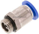 Gerader Steckanschluss G 1/4"-,10mm, IQS-Standard