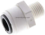 Gerader Steckanschluss R 1/4"-,10mm, IQS-LE (EPDM-Dichtung)