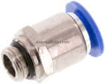 Gerader Steckanschluss G 1/4"-,12mm, IQS-Standard