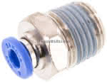 Gerader Steckanschluss R 1/4"-,4mm, IQS-Standard