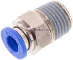 Gerader Steckanschluss R 1/4"-,6mm, IQS-Standard