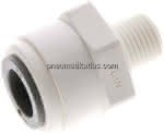 Gerader Steckanschluss NPT 1/,8"-3/8" (9,52 mm), IQS-LE (EPD