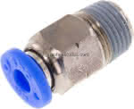 Gerader Steckanschluss NPT 1/,8"-5/32" (3,97 mm), IQS-Inch