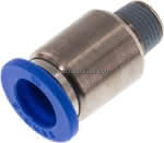 Gerader Steckanschluss R 1/8"-,10mm, IQS-Standard m. Innens.