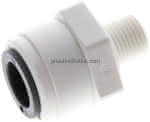 Gerader Steckanschluss R 1/8"-,10mm, IQS-LE (EPDM-Dichtung)