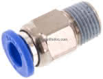 Gerader Steckanschluss R 1/8"-,6mm, IQS-Standard