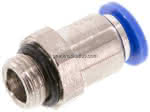 Gerader Steckanschluss G 1/8"-,6mm, IQS-Standard