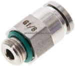 Gerader Steckanschluss G 1/8"-,6mm, IQS-ES LE
