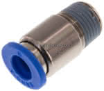 Gerader Steckanschluss R 1/8"-,6mm, IQS-Standard m. Innens.