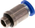 Gerader Steckanschluss G 1/8"-,8mm, IQS-Standard m. Innens.