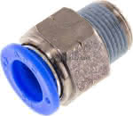 Gerader Steckanschluss NPT 3/,8"-1/2" (12,7 mm), IQS-Inch
