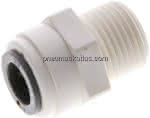 Gerader Steckanschluss NPT 3/,8"-3/8" (9,52 mm), IQS-LE (EPD