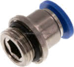 Gerader Steckanschluss G 3/8"-,10mm, IQS-Standard m. Innens.