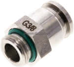 Gerader Steckanschluss G 3/8"-,12mm, IQS-ES LE