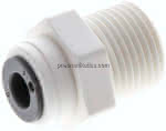 Gerader Steckanschluss R 3/8"-,6mm, IQS-LE (EPDM-Dichtung)