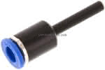 Reduzierung 4mm Stecknippel x,6mm Schlauch, IQS-Standard