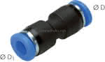 Gerader Steckanschluss 5/32" (,3,97 mm)x5/32" (3,97 mm), IQS-