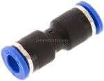 Gerader Steckanschluss 6mm-6mm,, IQS-Standard