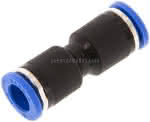 Gerader Steckanschluss 8mm-8mm,, IQS-Standard