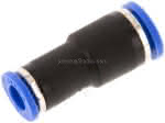 Gerader Steckanschluss 8mm-6mm,, IQS-Standard
