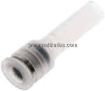 Reduzierung 8mm Stecknippel x,6mm Schlauch, IQS-PP
