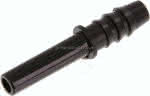 Stecknippel 6mm-6 (1/4")mm,Schlauchtülle, IQS-Standard