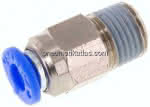 Steckanschluss, selbstabsper-,rend R 1/4"-6mm, IQS-Standard