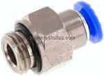 Steckanschluss, selbstabsper-,rend G 1/4"-6mm, IQS-Standard