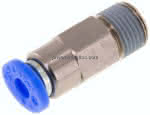 Steckanschluss, selbstabsper-,rend R 1/8"-4mm, IQS-Standard