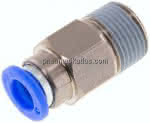 Steckanschluss, selbstabsper-,rend R 3/8"-8mm, IQS-Standard