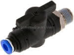 Absperrhahn R 1/4"-6mm, IQS- Standard
